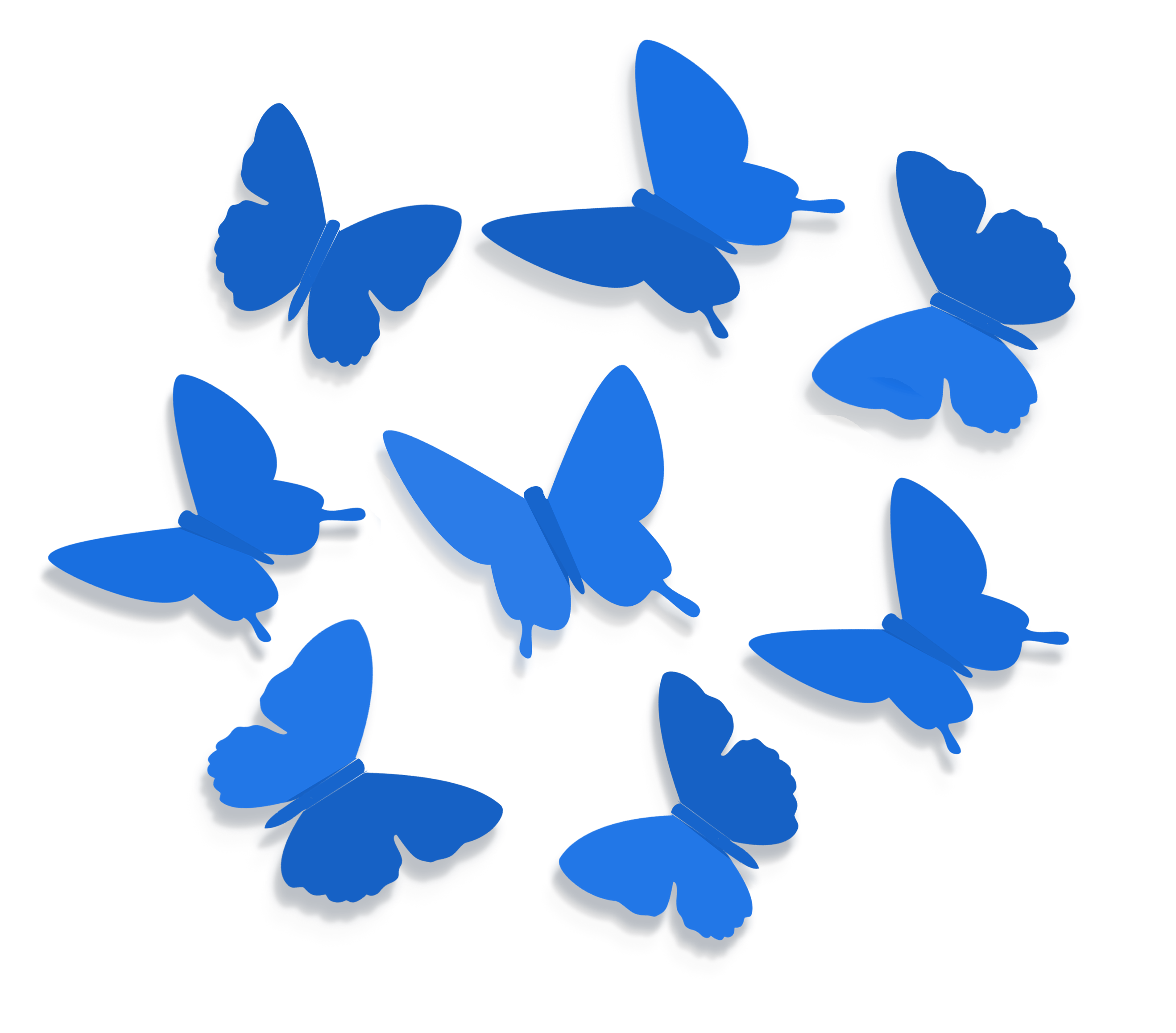 40 романтичных идей для декора интерьера: бабочки на стену своими руками